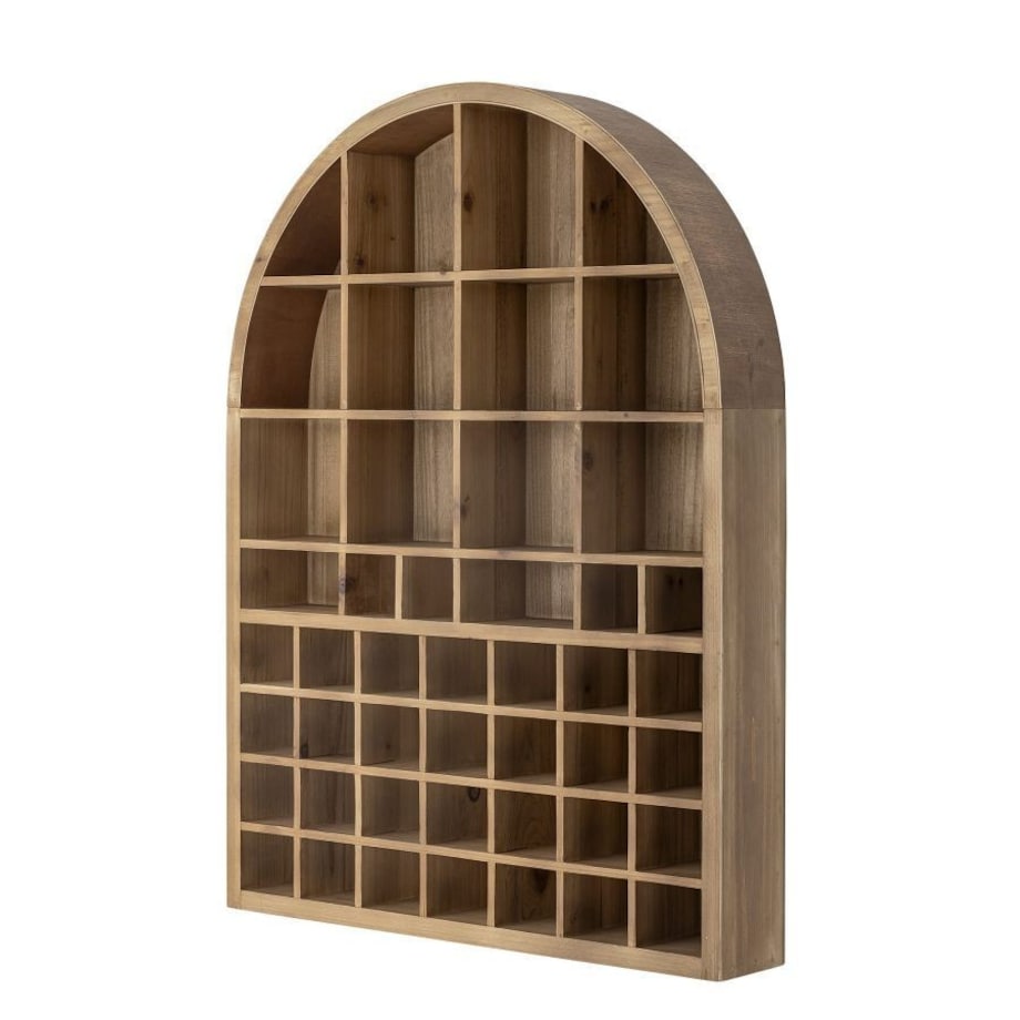 Regał drewniany GAELICO 80x60x10 cm