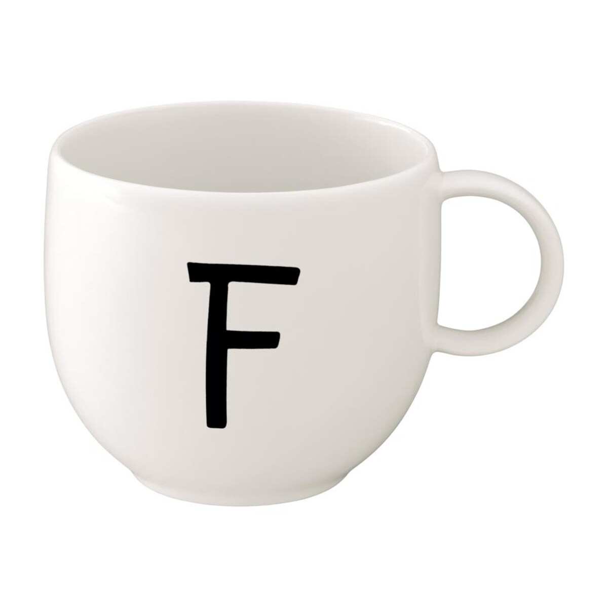 Kubek z literą F Letters, Villeroy & Boch