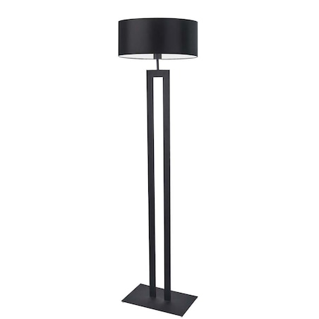 Lampa stojąca podłogowa z abażurem walec MONO