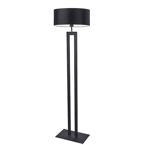 Lampa stojąca podłogowa z abażurem walec MONO