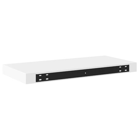vidaXL Półki ścienne, 2 szt., białe, 50x23x3,8 cm, MDF
