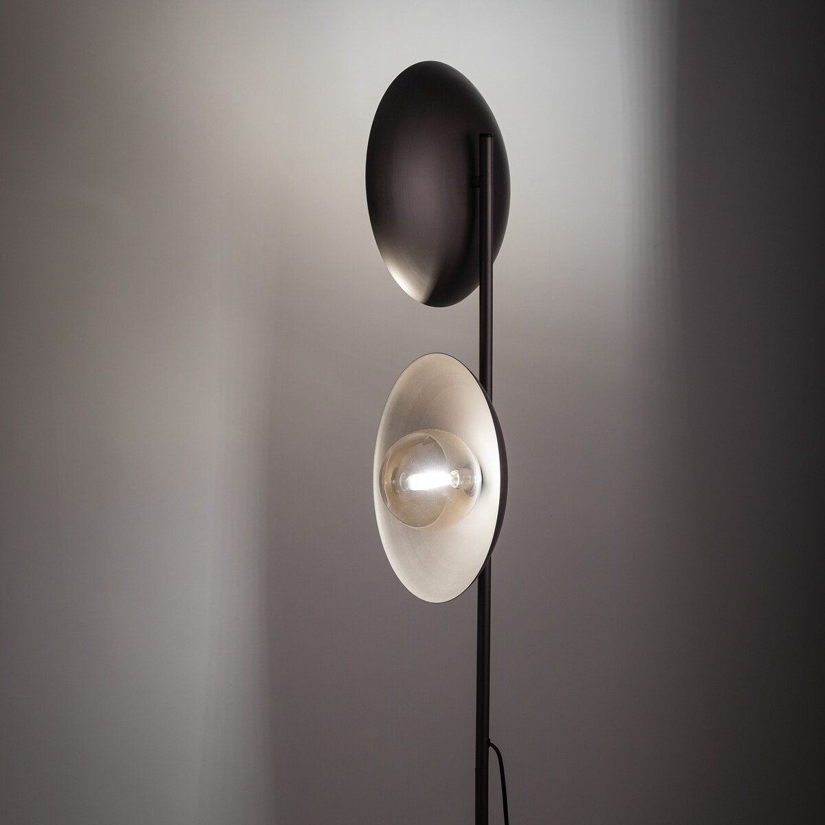 Lampa Podłogowa SLATE NEW Brązowa 2-Punktowa 160 cm TK Lighting