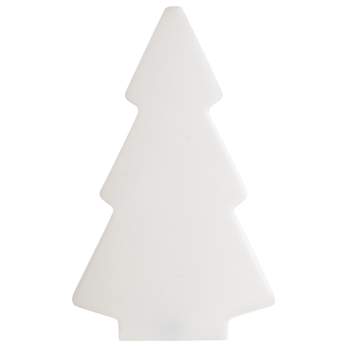 Lampa ogrodowa stojąca LED FINNAN Choinka 83 cm Biały
