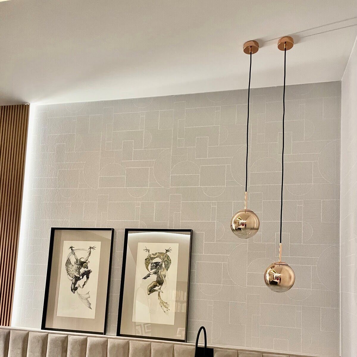 Lampa sufitowa wisząca Light Prestige Palla złoty 1 x E14 1 szt.