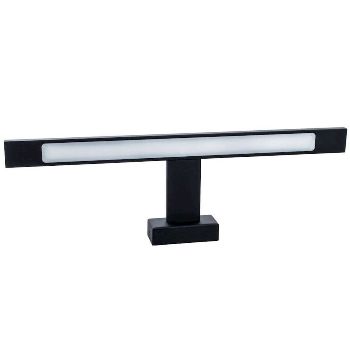 Kinkiet LAMPA ścienna SHINE ML4379 Milagro łazienkowa OPRAWA listwa LED 7W 4000K nad lustro IP44 czarna