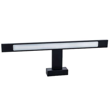 Kinkiet LAMPA ścienna SHINE ML4379 Milagro łazienkowa OPRAWA listwa LED 7W 4000K nad lustro IP44 czarna