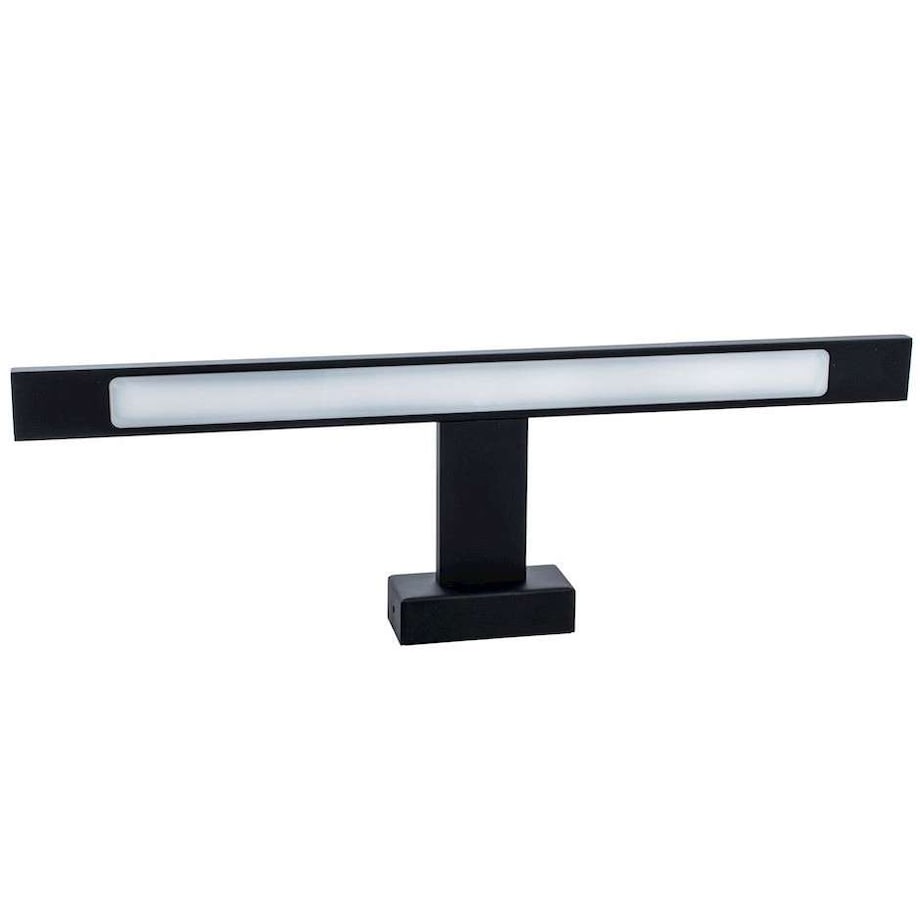 Kinkiet LAMPA ścienna SHINE ML4379 Milagro łazienkowa OPRAWA listwa LED 7W 4000K nad lustro IP44 czarna