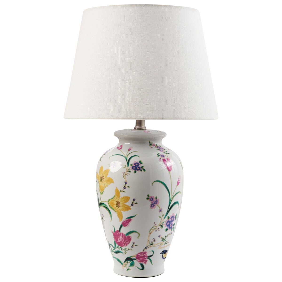 Lampa stołowa ACROSSO Porcelana Biały