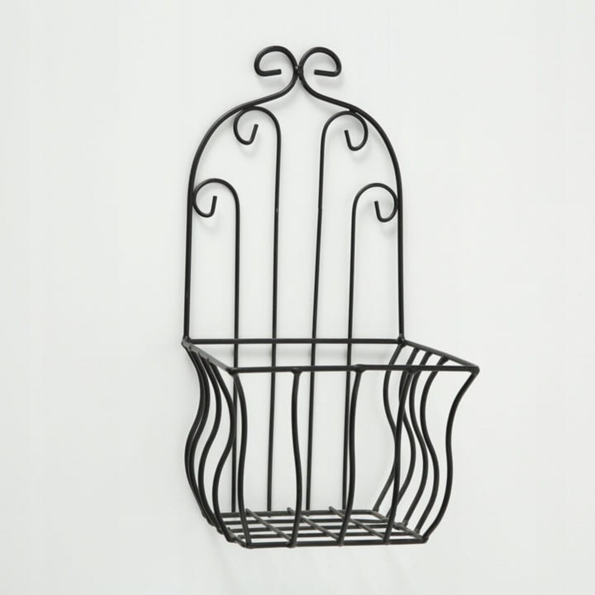 Wiszący Kwietnik Ścienny Osłonka na Kwiaty metalowa 32 cm do Powieszenia