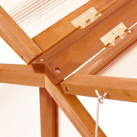 vidaXL Inspekt, brązowy, 114x80x50 cm, drewno jodłowe