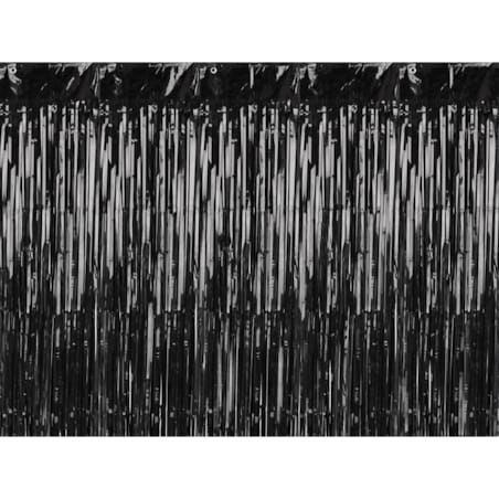 Kurtyna Party, czarny, 90x250cm