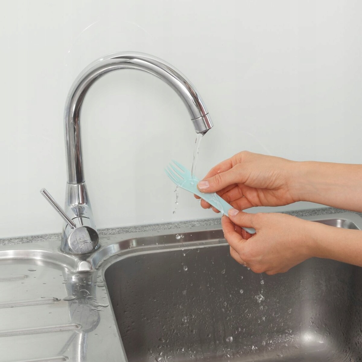 XAVAX pojemnik na żywność 1,4l lunchbox 3 komory + widelec, do zmywarki