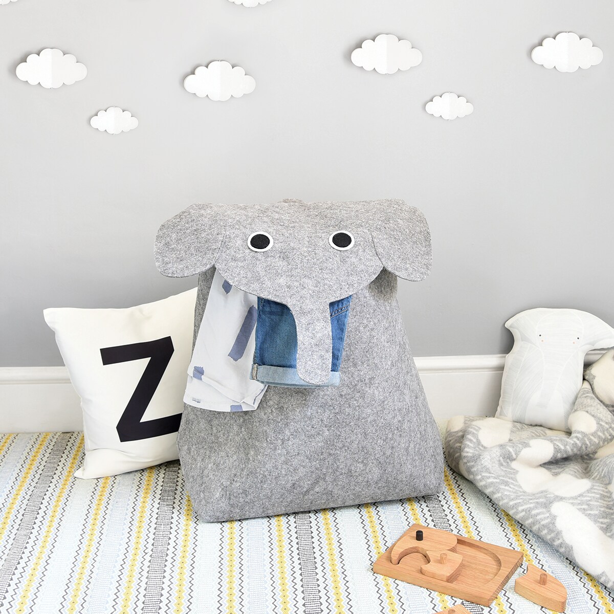 Kosz na pranie Stackers Elephant