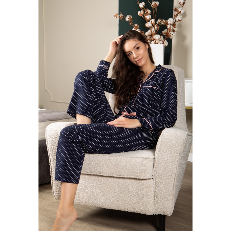 Piżama All 4 You Navy, XL