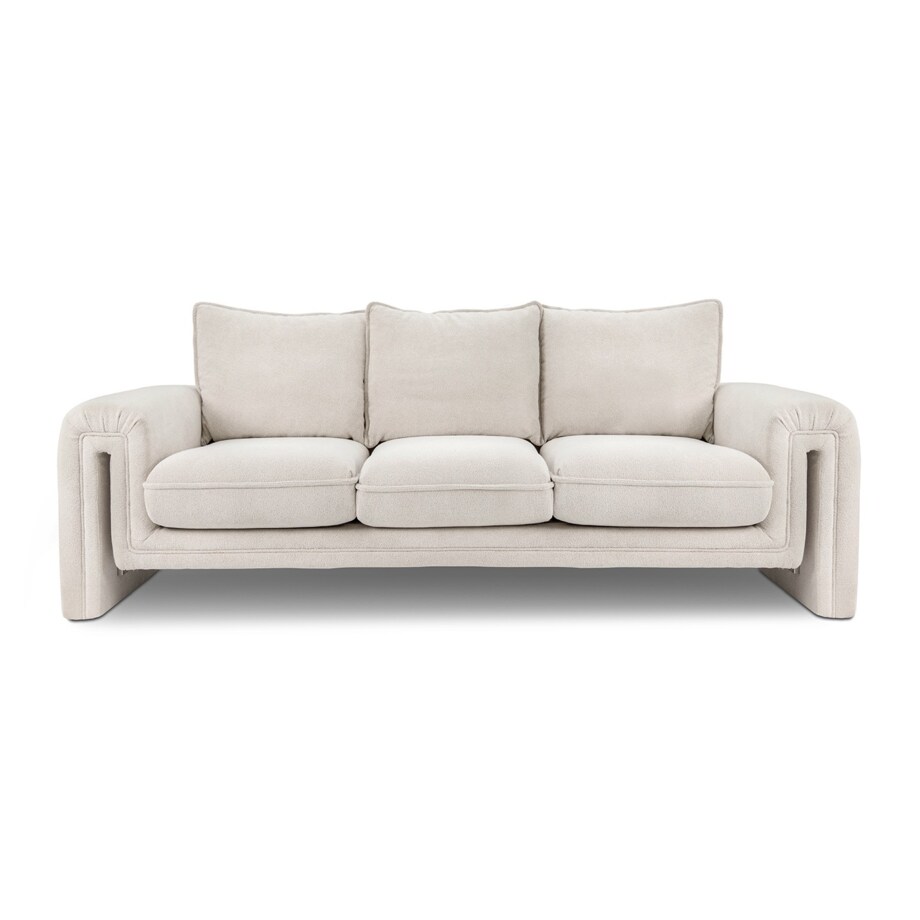 Sofa KELLY 230 tkanina szenil beżowa