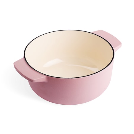 KitchenAid Garnek żeliwny 5,2 l - Dried Rose