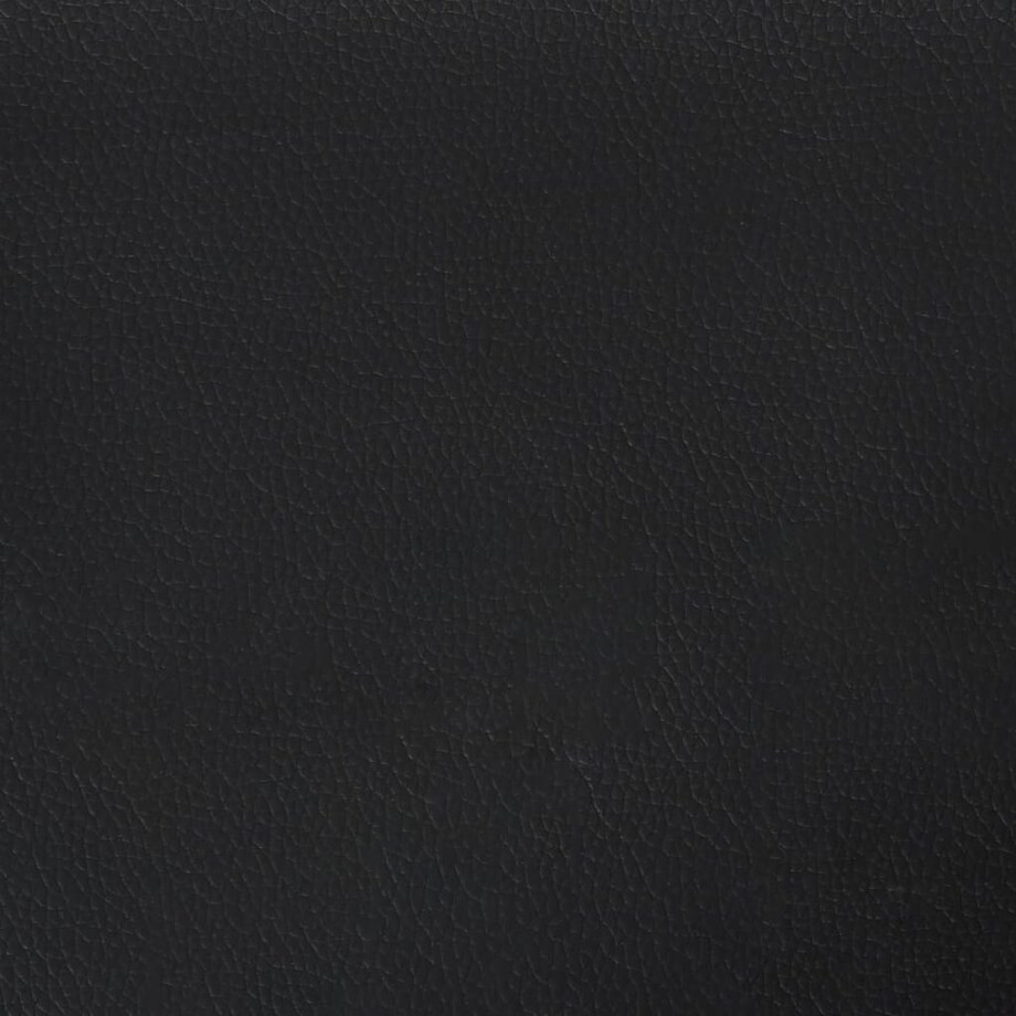 vidaXL 2-osobowa sofa, czarna, 140 cm, sztuczna skóra