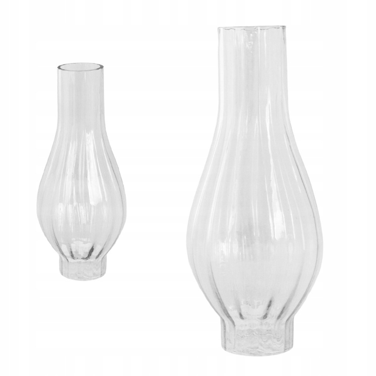 KLOSZ DO LAMPY NAFTOWEJ SZKLANY PRZEZROCZYSTY 17cm szkło do lamp naftowych