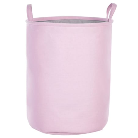 Zestaw 3 koszy tekstylnych różowy ARCHA