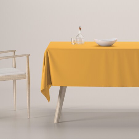 Obrus prostokątny 130 x 160 cm miodowy