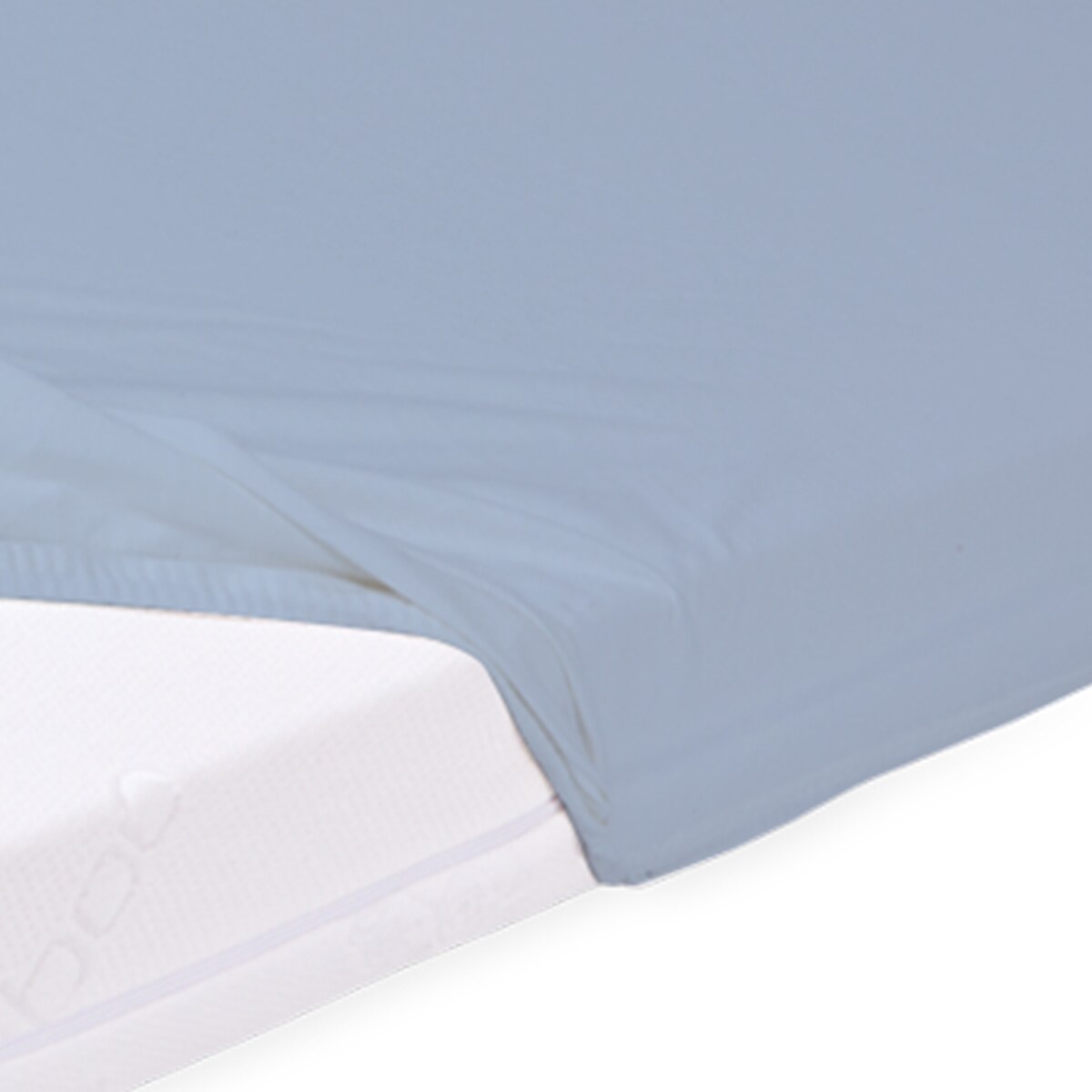 Prześcieradło Bamboo 70x140 Pan Materac Baby NIEBIESKIE