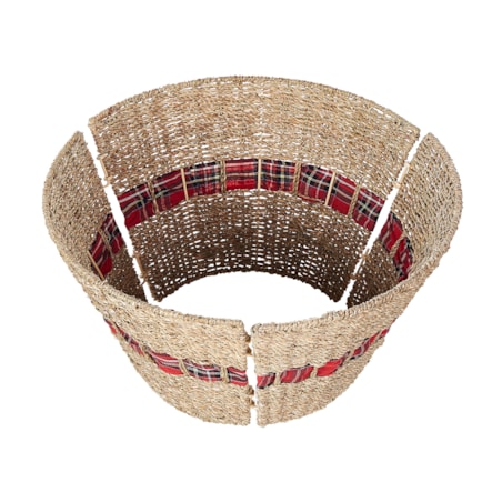 Osłonka pod choinkę Trawa morska Naturalny MARCHE