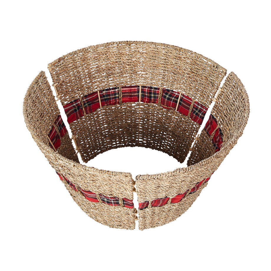 Osłonka pod choinkę Trawa morska Naturalny MARCHE