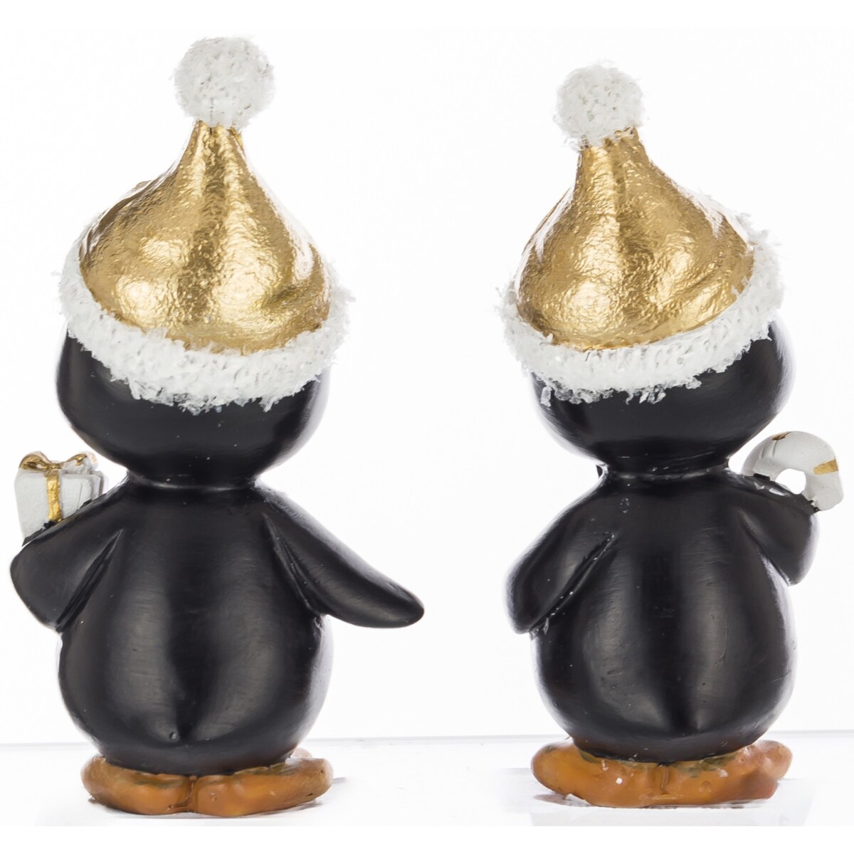 Dekoracja para pingwinków 9x5x3,5 cm PINGUINI