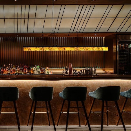 LAMPA wisząca MARBLE STONE MPLS-6602/607Y Abigali marmurowa OPRAWA listwa LED 30W 3000K zwis czarny