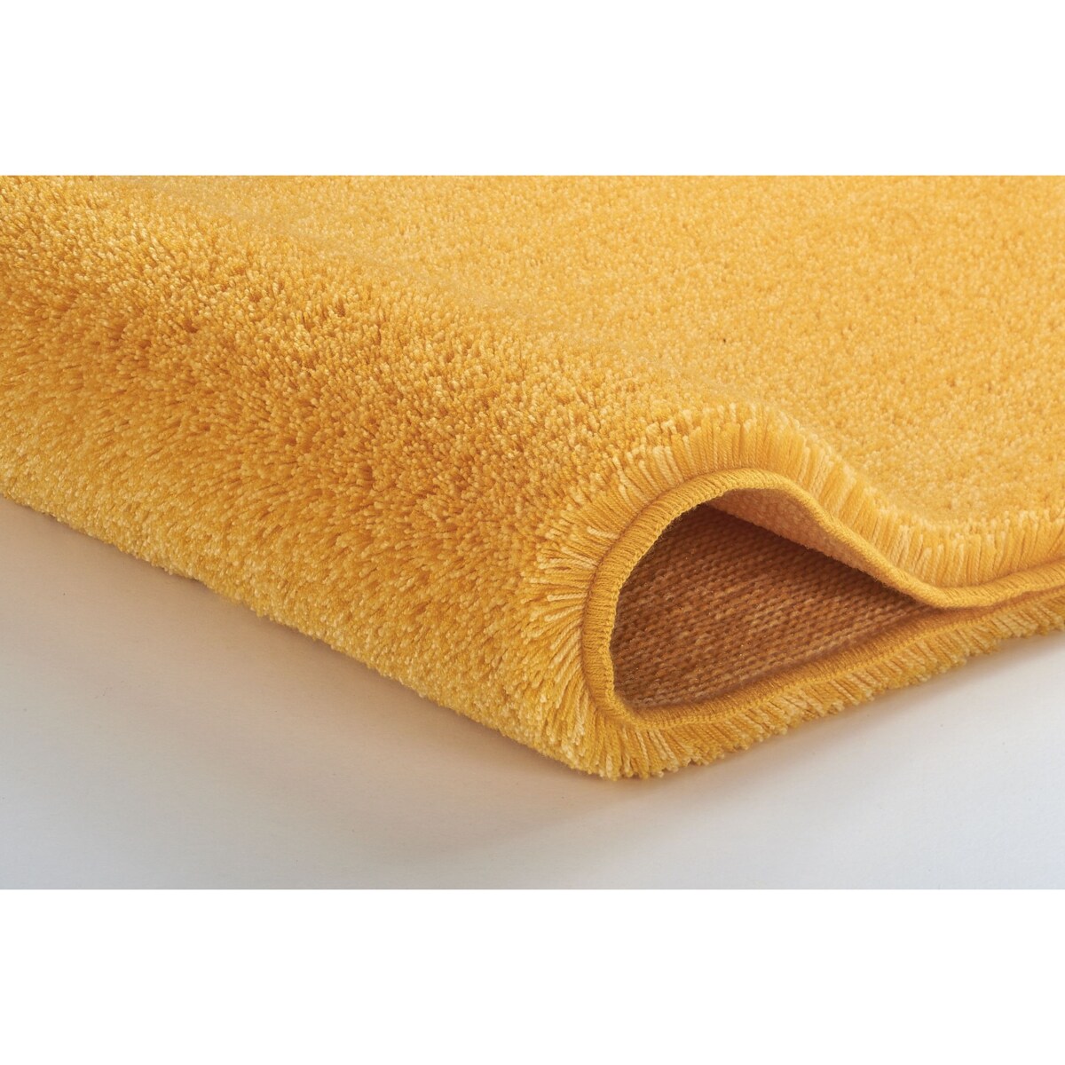 Kleine Wolke Relax Dywanik łazienkowy Mimose Żółty 100 cm rund