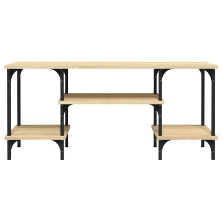 vidaXL Szafka TV, dąb sonoma, 102x35x45,5 cm, materiał drewnopochodny