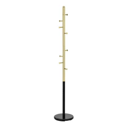 Wieszak W68 czarny/złoty