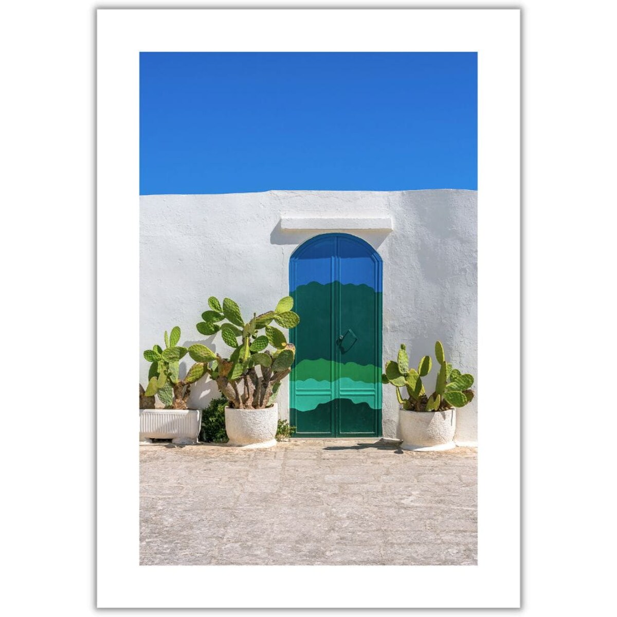 plakat drzwi apulia włochy 50x70