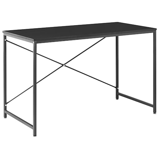 Biurko ANDASTE 120 cm 60 cm Czarny