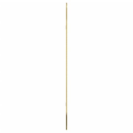 vidaXL Lustro ścienne, złote, 100x45 cm, owalne