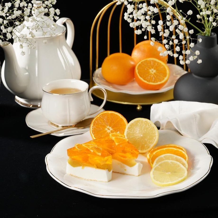 VILLA ITALIA Talerz porcelanowy 26,5 cm SANDRINE