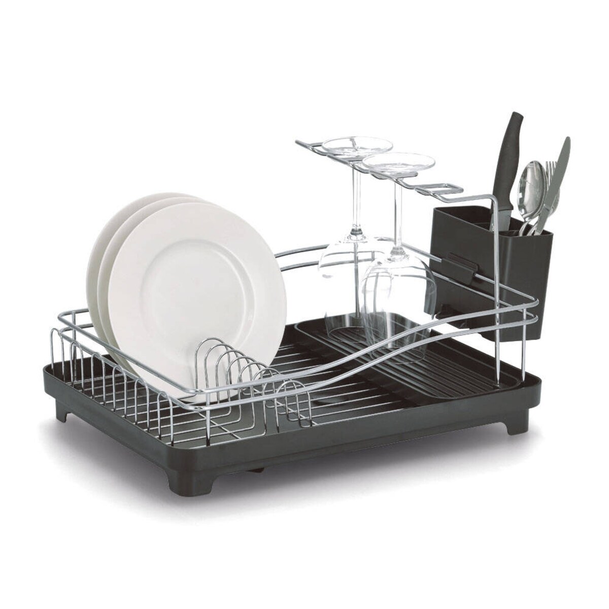 Ociekacz do naczyń z podstawką, 45 x 33 x 17,5 cm