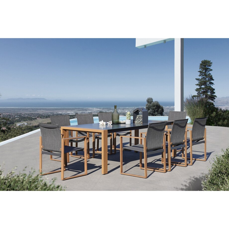 ZESTAW MEBLI JADALNIANYCH DUISBURG DLA 8 OSÓB