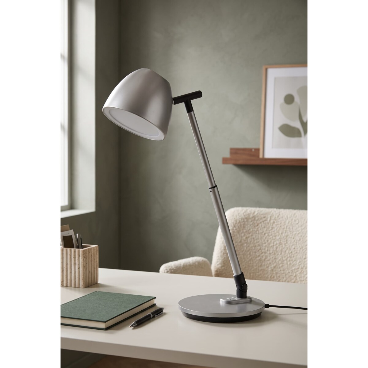 Lampka biurkowa K-BL1528 GRAFIT z serii LOLEK