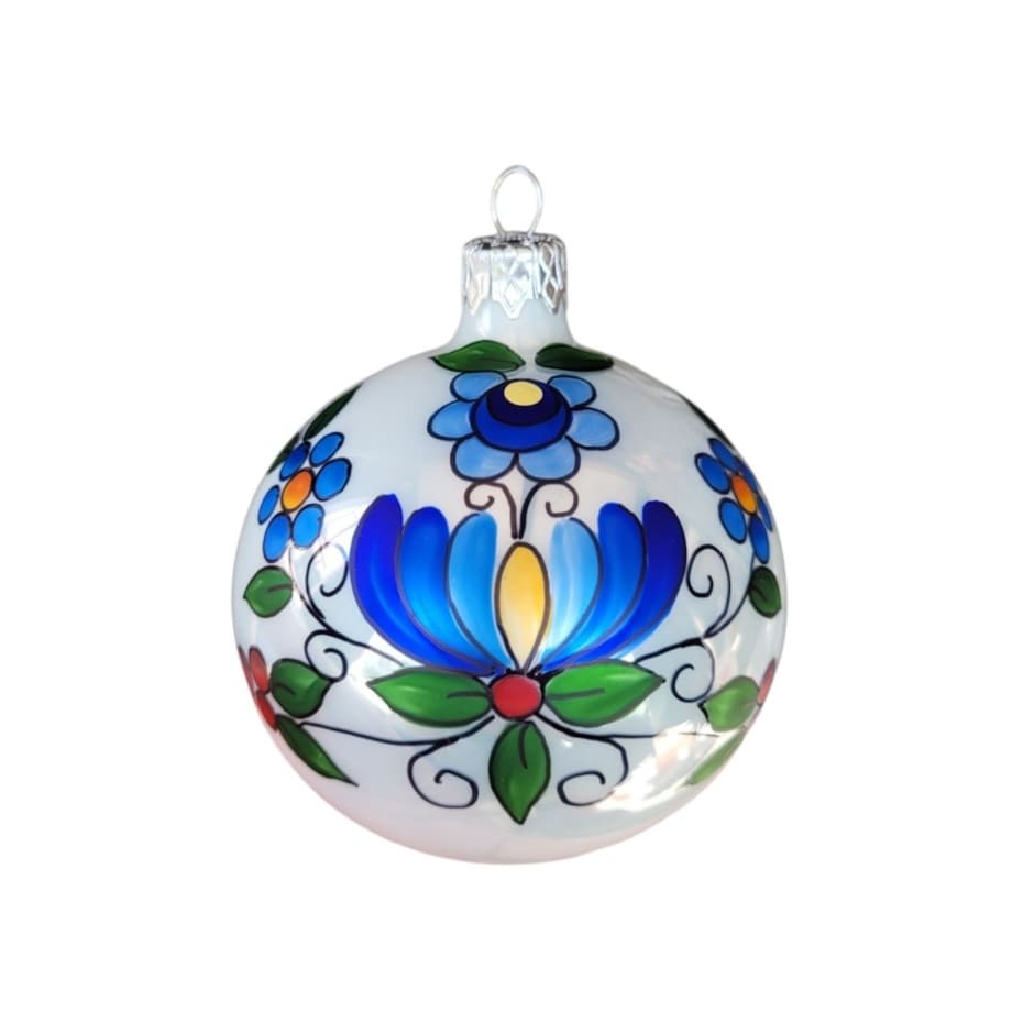 Bombka szklana 4 szt. Ø 100 mm DISEGNI