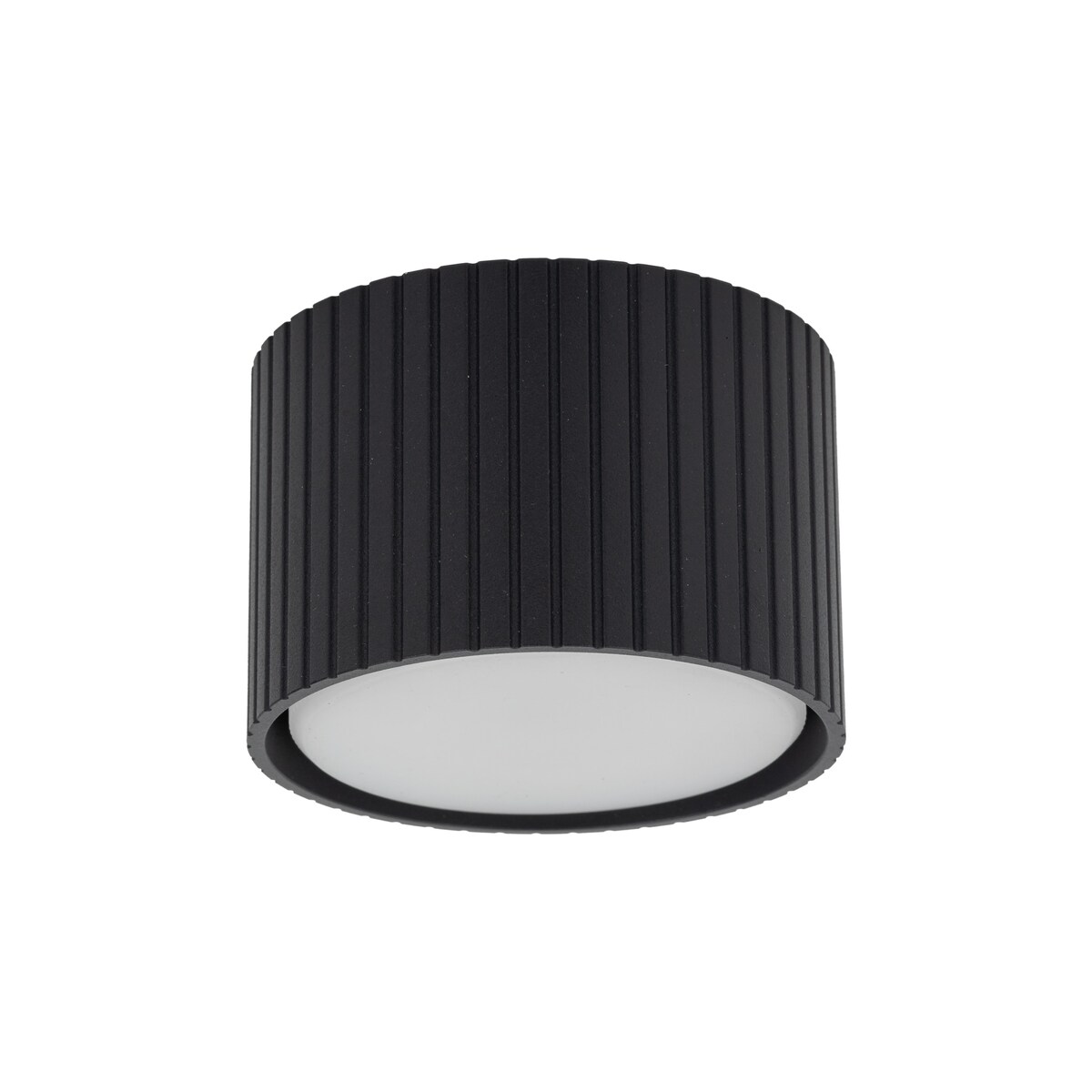 Spot Tk Lighting Ferro Czarna Tuba Downlight Natynkowy + Żarówka Gx53