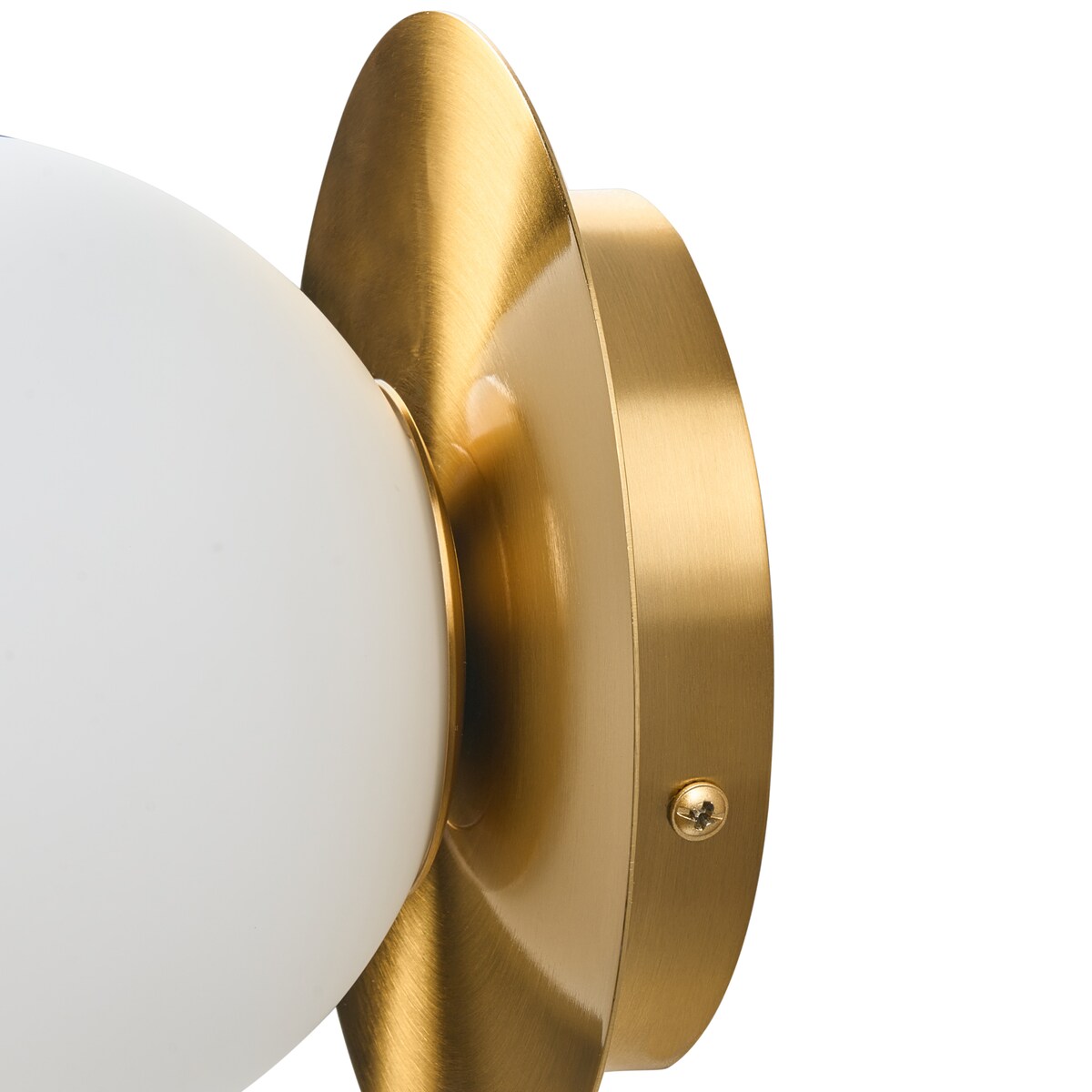 Zestaw 2 lamp ściennych BOUBLE Złoty Metal