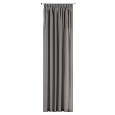 Zasłona na taśmie marszczącej 1 szt. 130x245 szary