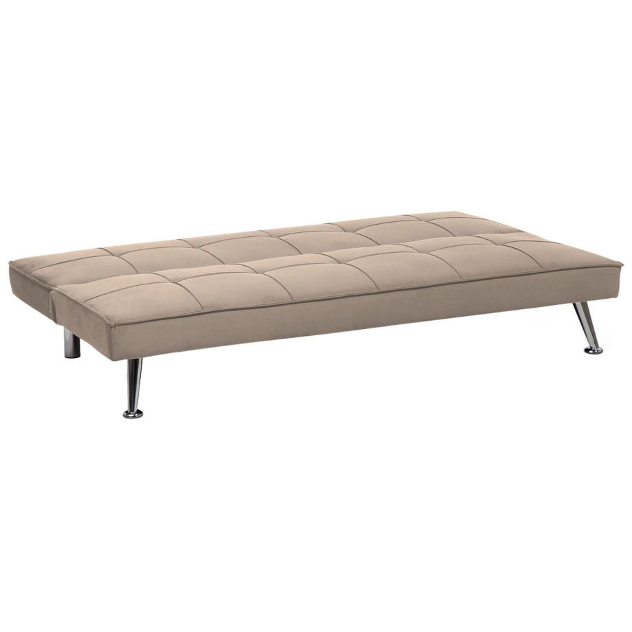 Sofa rozkładana beżowa HASLE
