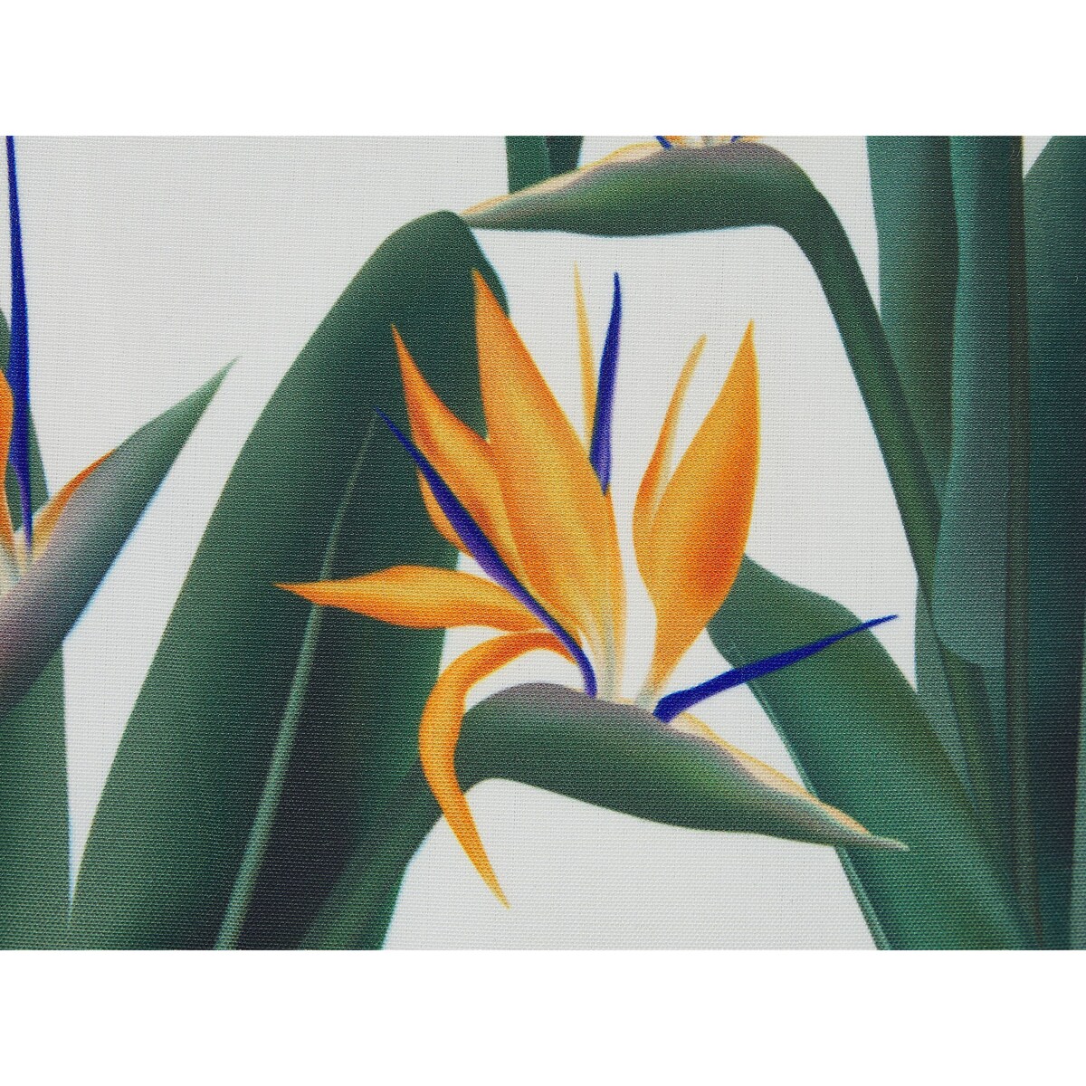 2 poduszki ogrodowe w kwiaty 45 x 45 cm zielone TSOTYLI