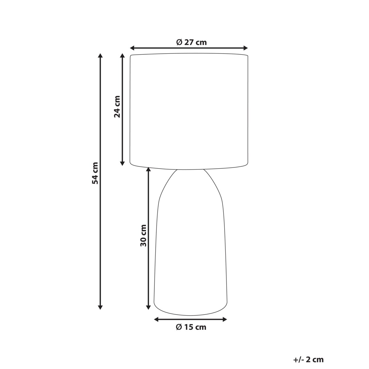Lampa stołowa MAHAWELI Hiacynt wodny Naturalny