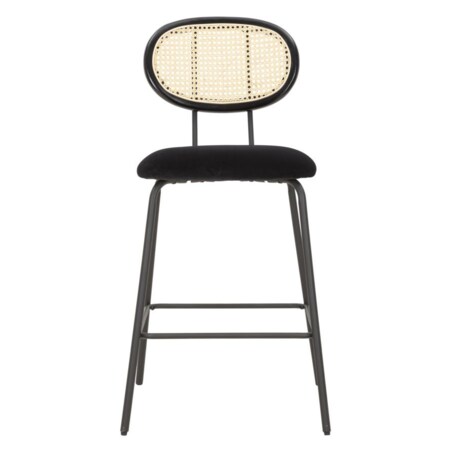 Krzesło barowe z plecionką wiedeńską Osaka