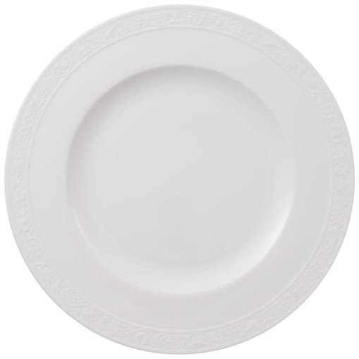 Talerz obiadowy White Pearl, 27 cm, Villeroy & Boch