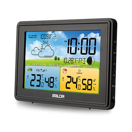 Bezprzewodowa stacja pogodowa pogody higrometr Baldr