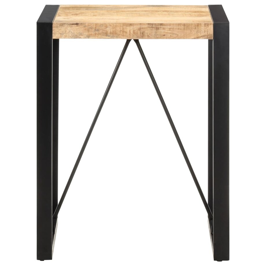 vidaXL Stolik jadalniany, 60x60x75 cm, lite, surowe drewno mango
